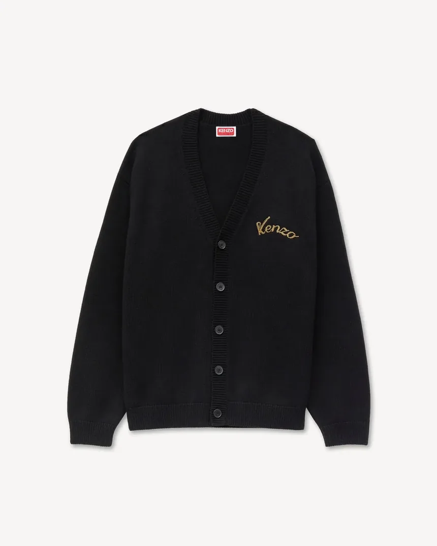 Кардиган Kenzo з вишивкою з бавовни