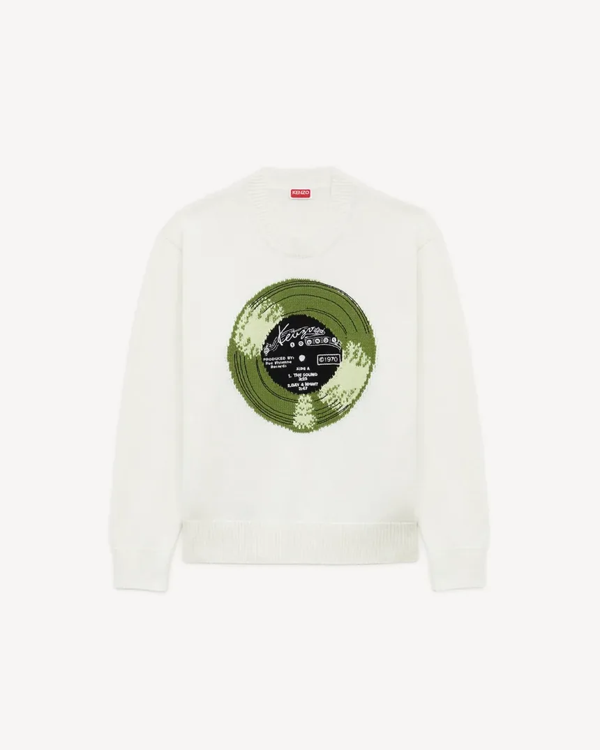 Светр Kenzo з вишивкою з бавовни