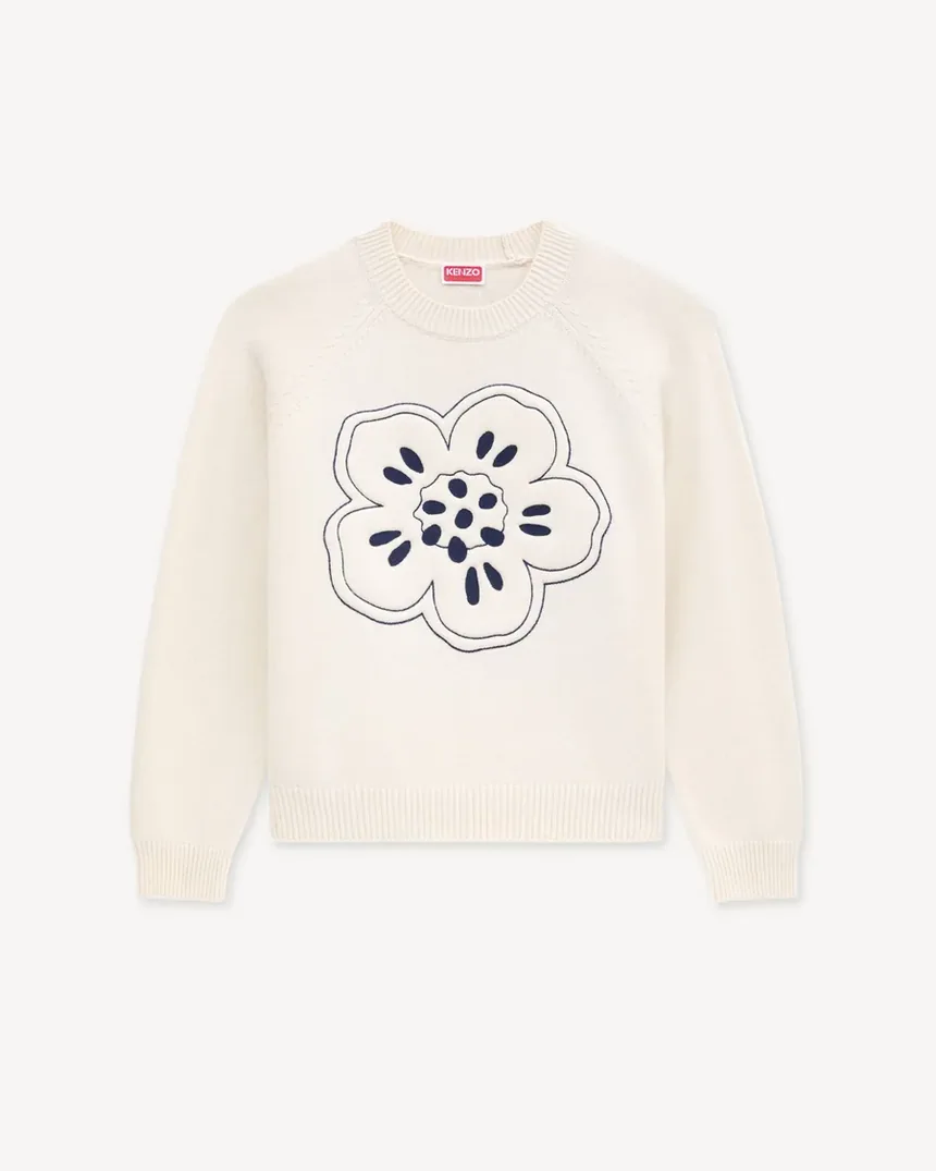 Светр Kenzo з вишивкою з вовни
